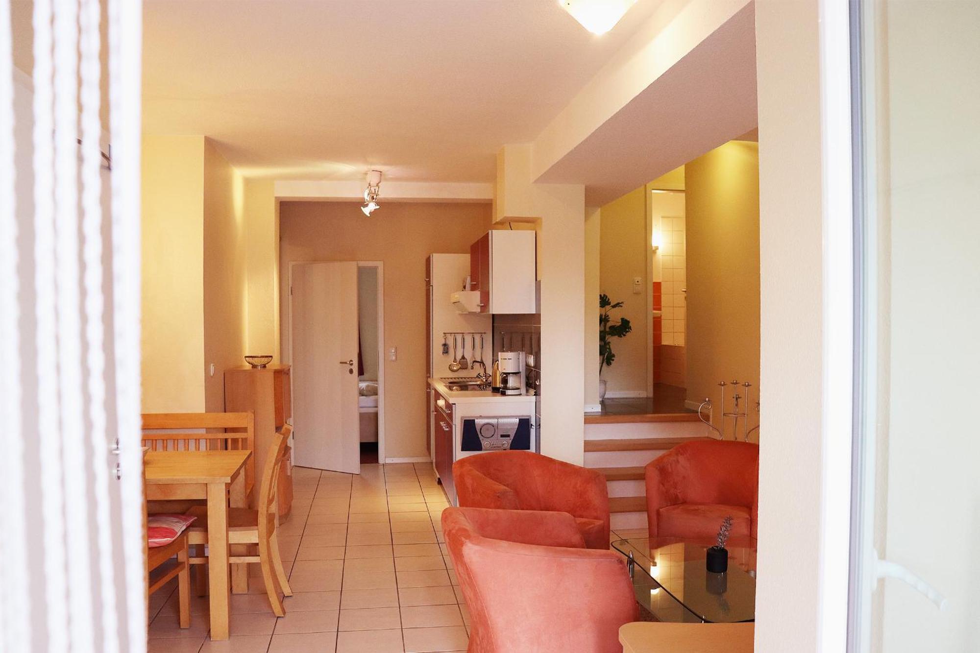 Meerblick Terrasse: Strandnahe Ferienwohnung mit Parkplatz Sierksdorf Exterior photo